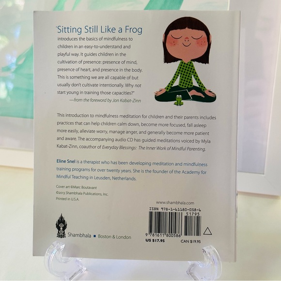 NEW Sitting Still Like A Frog 🐸 Mindfulness For Kids Paperback Parenting Book - Picture 6 of 6